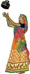 [Image: Gujarati Folk Dance - Ghado]